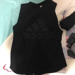 Adidas Womens Muscle Tank Tee